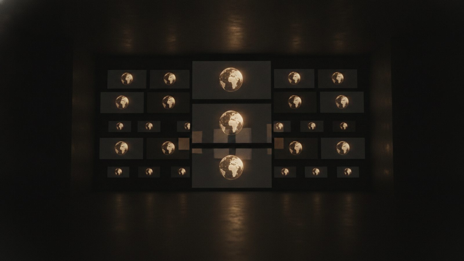 One film released to a wall of global screens